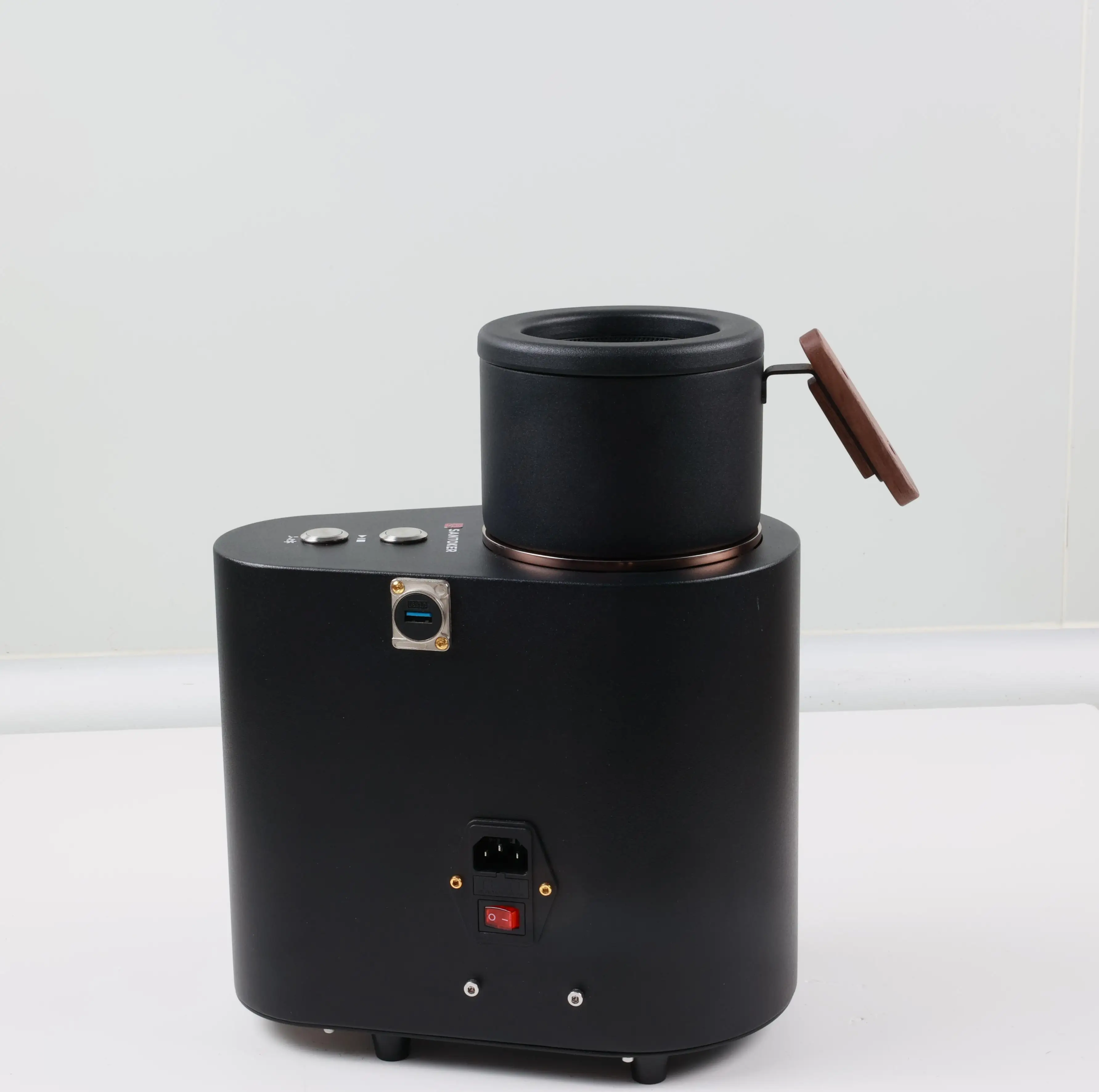 Wintop Fully Automatic Coffee Roasting Machine Electric Heating 100g Coffee Bean Roasting