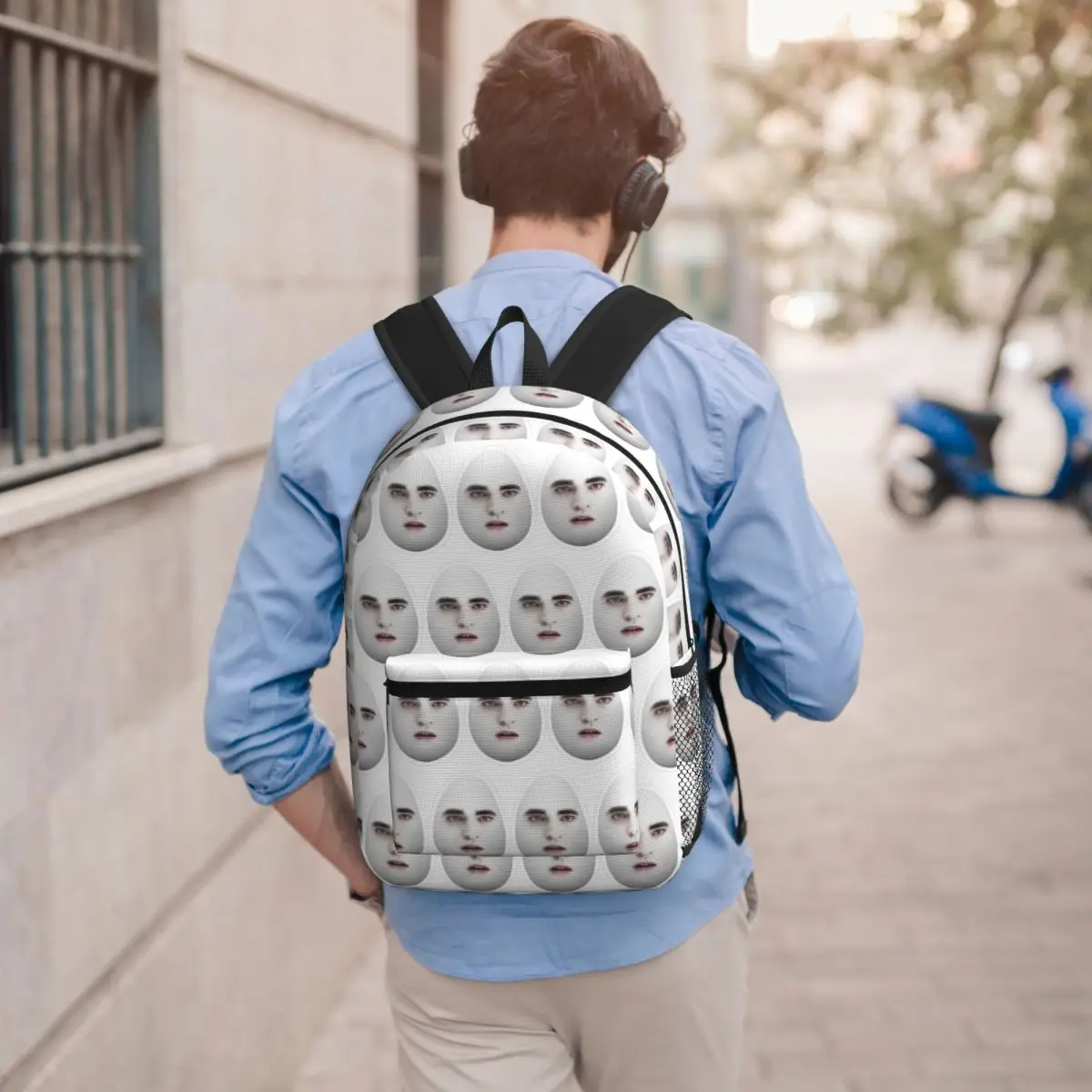 Eggward Cullen Edward Cullen Student Backpack School Bag Hiking Travel Daypack for Men Women Bookbag Shoulder Bags