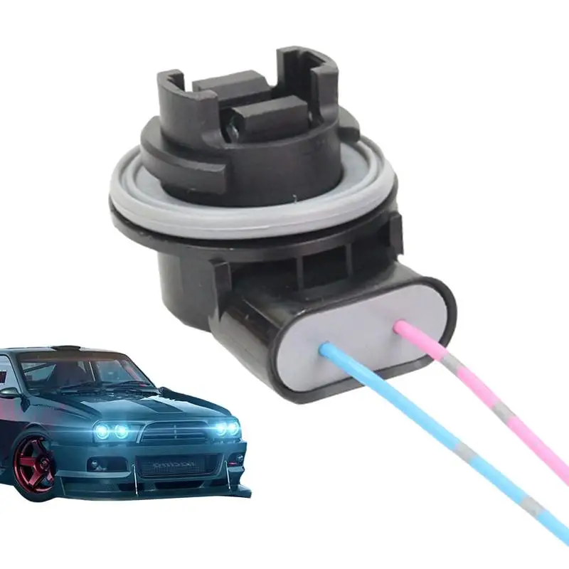 Brake Light Socket Stable Led Car Accessories Excellent Conductivity Light Socket Automotive Replacement Electrical Accessories