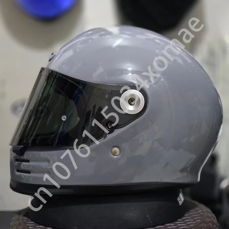 Shoei Glamster 06 Basalt Grey Motorcycle Helmet Retro Cruise Latte Free Climbing Full Face Helmet