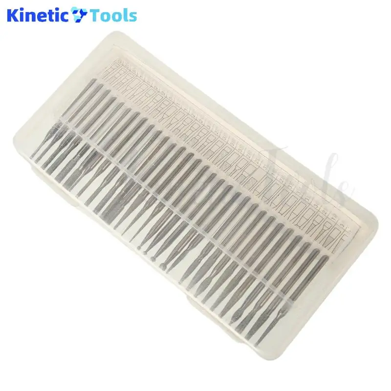 30 Buah Mata Bor Manikur Kepala Gerinda Kuku untuk Kuku Buatan Alami Alat Pemoles Pengamplas Tahan Lama Penggunaan Salon Rumah