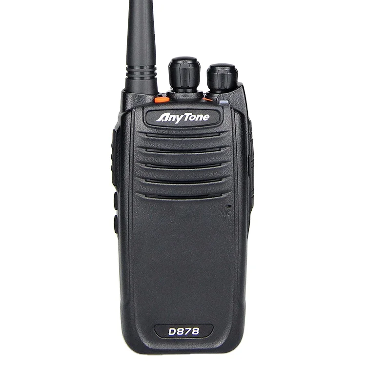 Anytone AT-878 Digital DMR & Analog VHF/UHF Two Way Radio Walkie Talkie With Digital Encryption IP54 10W Output 0-10KM Range