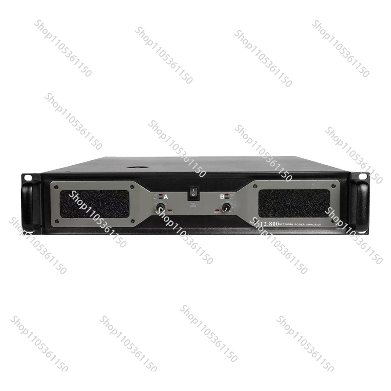 High-power four-channel power amplifier Home conference Campus public address Speaker Constant voltage power amplifier