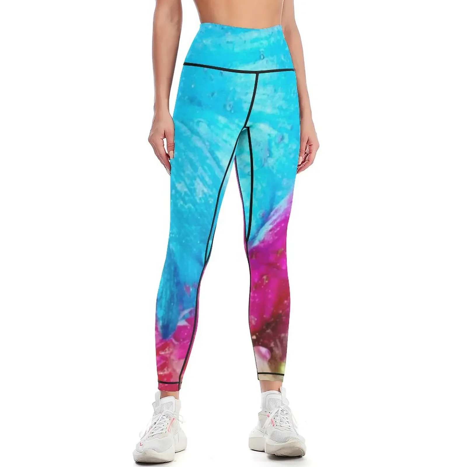 

Rainbow of Daisies Leggings sports for gym flared Women's push up sport set Womens Leggings