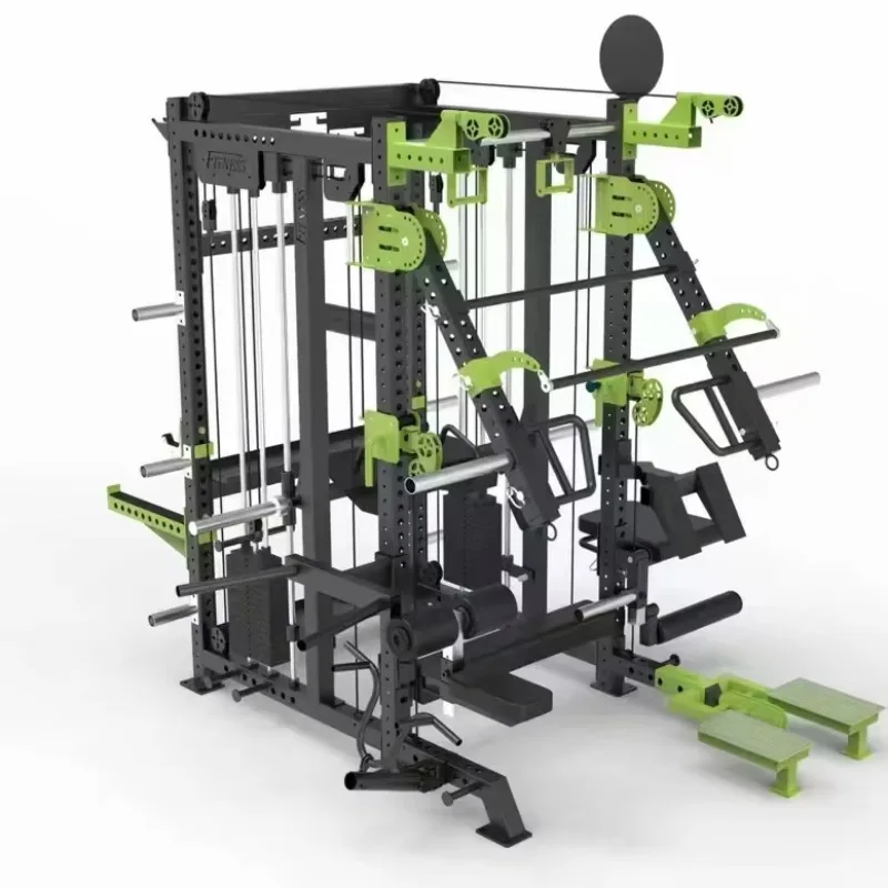 

YTYINCommercial Multi-Function Heavy Duty Cable Crossover Smith Machine Fitness Equipment Power Squat Rack Comprehensive Traine