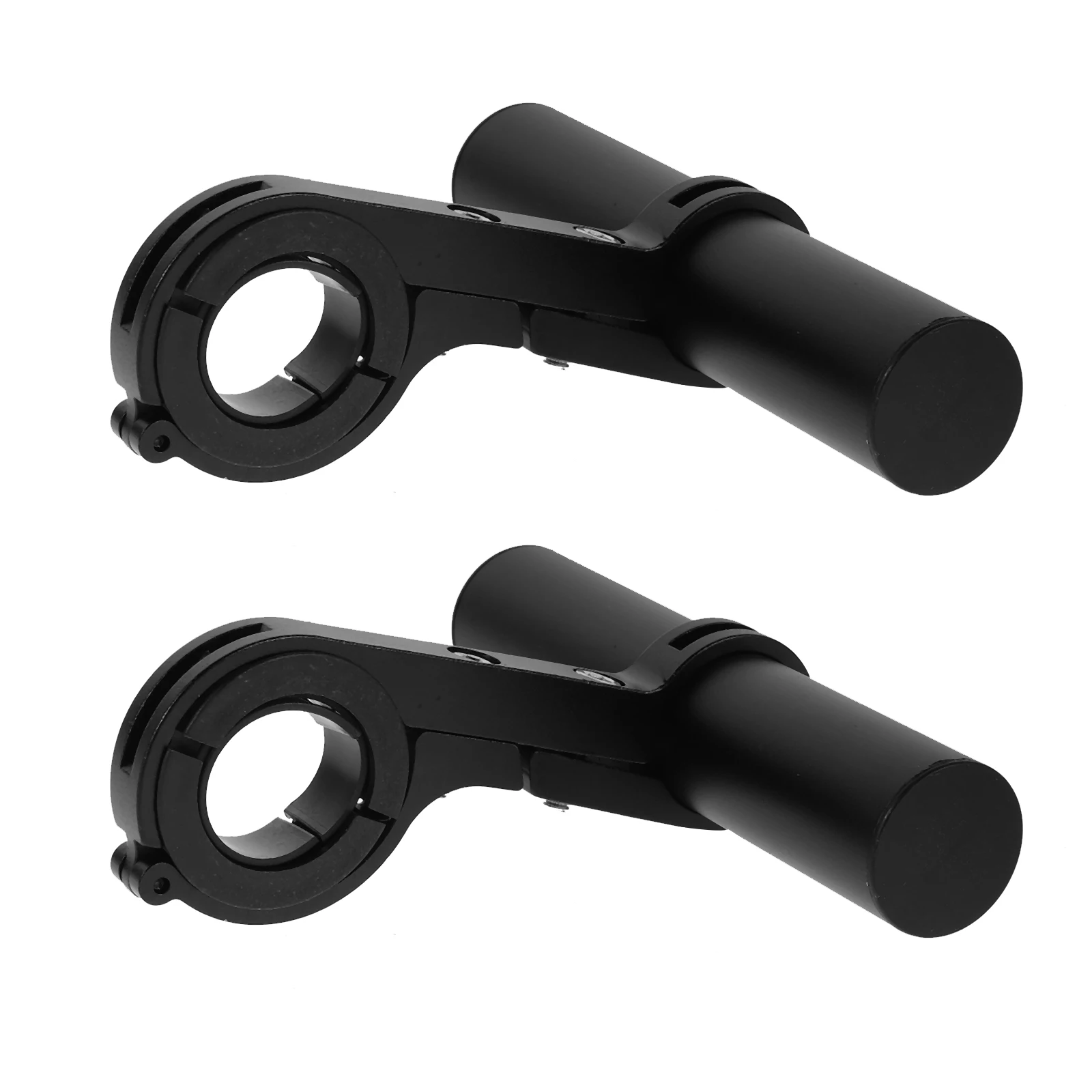 

2pcs Bicycle Extension Rack Mount Bracket Universal Handlebar Clamp For Lights Speedometers Phone Holder Quick Release