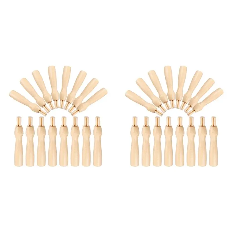 ABXF-32Pcs Needle Felting Tools Poking Felting Needle Handles Replacement Punch Needle Holder Wool Felting Needles Handles