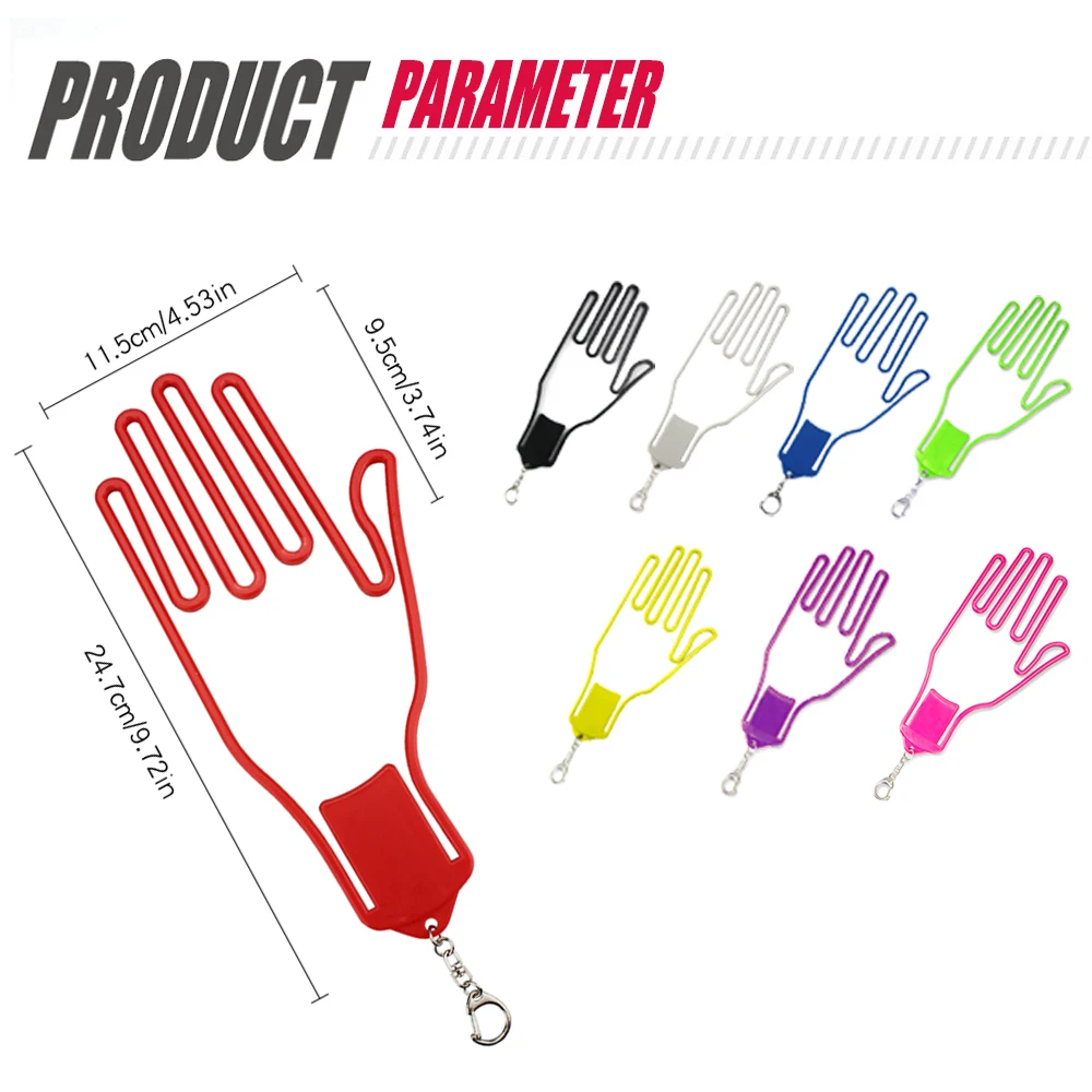 Подставка для перчаток для гольфа, пластомер из АБС-пластика, портативный подвесной кронштейн для перчаток для гольфа с рюкзаком, карабинами, жесткий держатель для перчаток для гольфа с защитой от пота