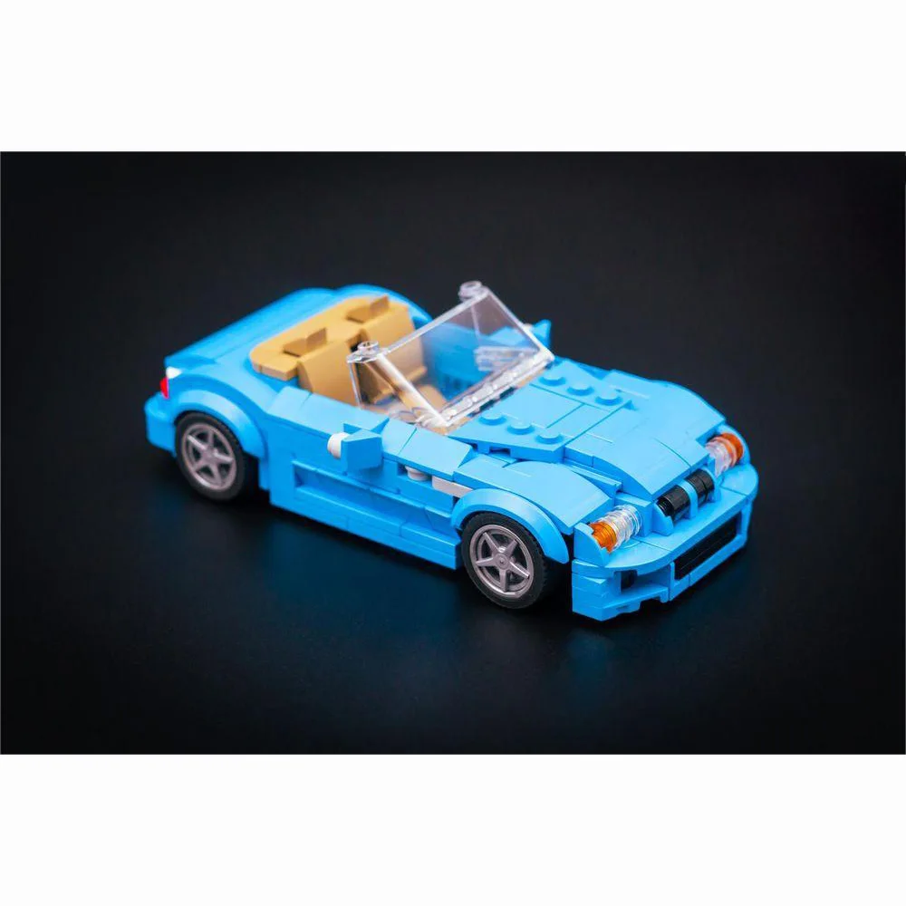 

316 шт. строительные блоки MOC Speed Champion Z3 роскошная модель купе, креативные игрушки для гаража, подарки для мальчиков