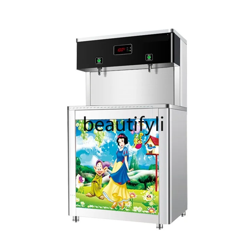 

Kindergarten care direct drinking water machine stainless steel energy saving automatic filtration