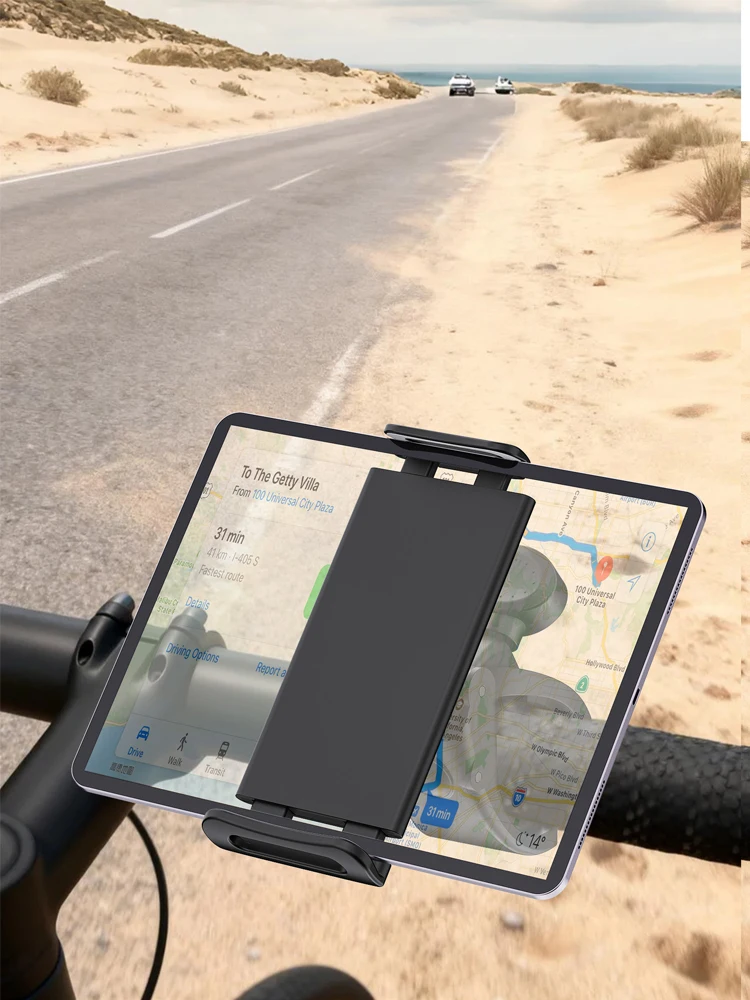 AliExpress xnyocn Universal Mount Bracket Gym Treadmill Bike Handlebar Clip Stand Adjustable tablet Holder for iPad Pro Air 12.9 Xiaomi Huawei Pad