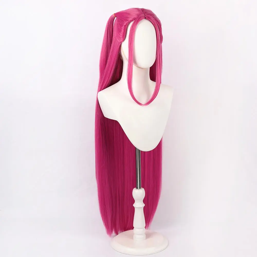 2025 Cartoon Demon Hunter of KPop Cosplay Mira PinkWig Holloween Party Roleplay Outfits Accessories Women Hair Carnival Roleplay