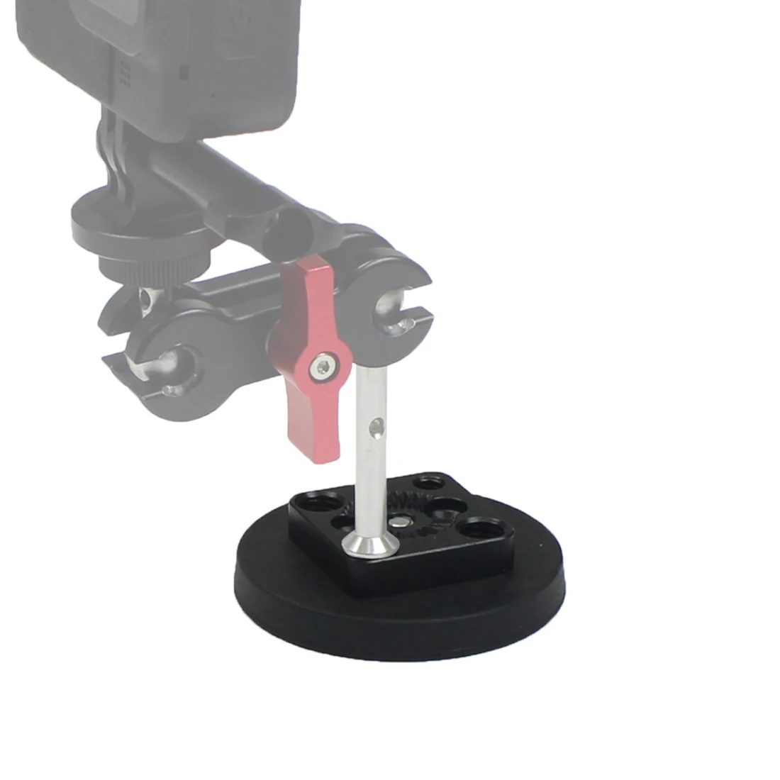 Magnetischer Magnet Auto-Saugnapf-Basis, Durchmesser 66 mm/43 mm, 1/4 Zoll Stativ-Adapter, Kugelkopf für GoPro-Kamera, Osmo Pocket Gimbal, Mobiltelefon – Detail 40