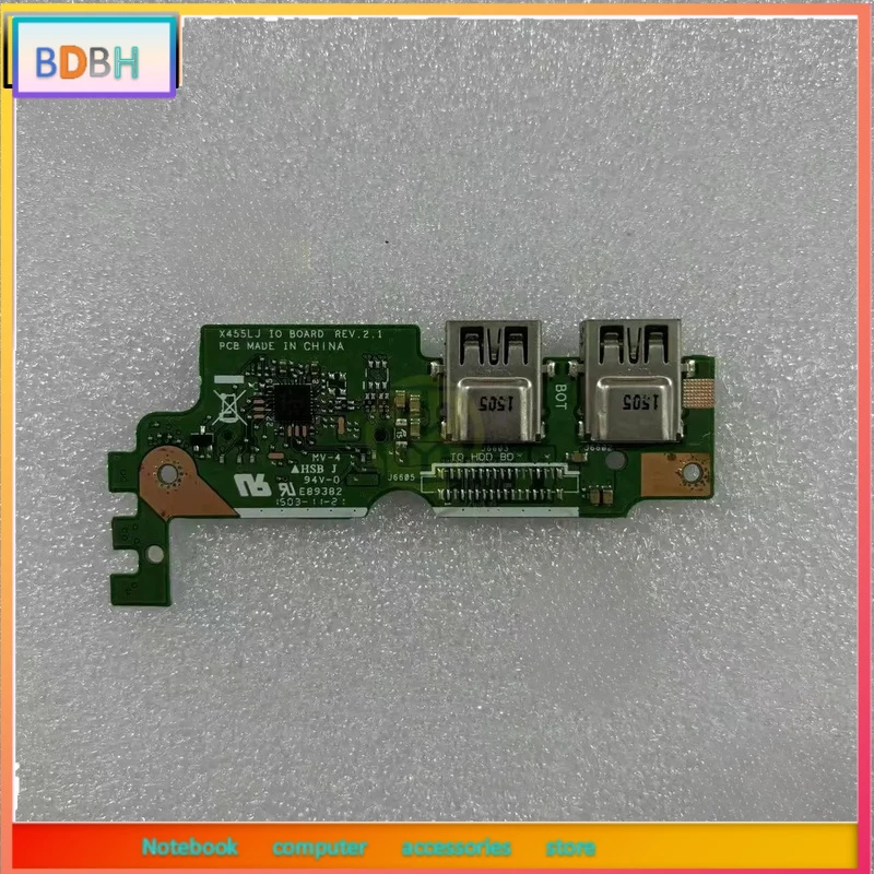 X455LJ Hard Drive Interface Card IO BOARD REV.2.1% Work Good