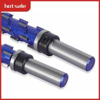 A21R-Milling Cutter Shank Flush Trim End Mill Solid Carbide Spiral Double Bearing CNC Router Bit For Wood