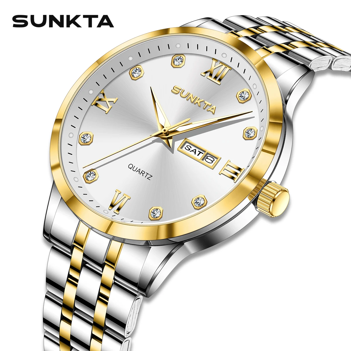 LIGE Top-Marke Quarzuhren für Herren Mode Business Luxus Herrenuhr Wasserdicht Datum Stahlarmband Armbanduhren Reloj Hombre