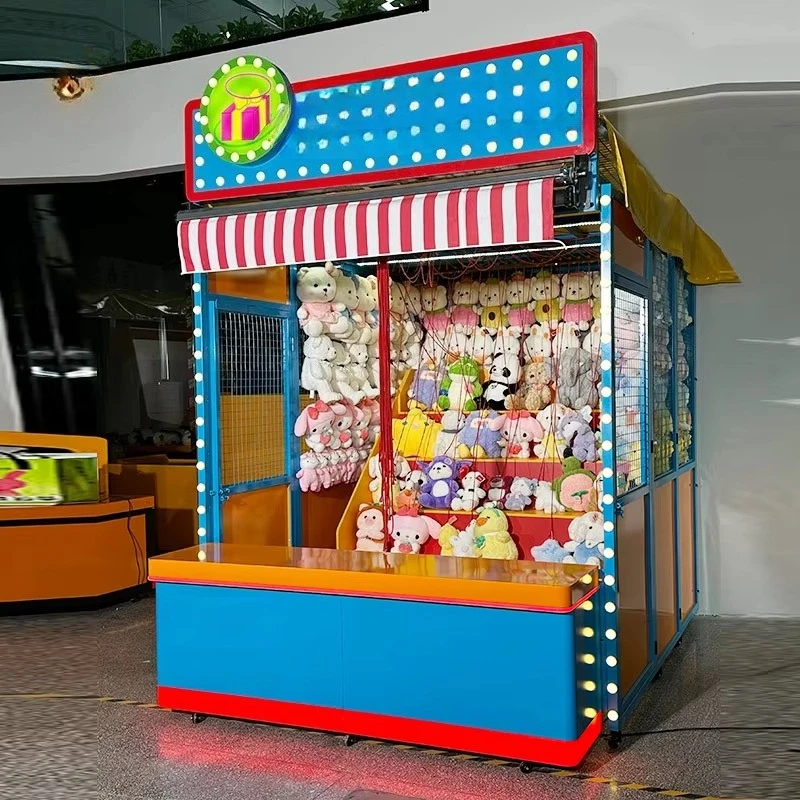 Wooden one-stop indoor theater outdoor carnival game booth