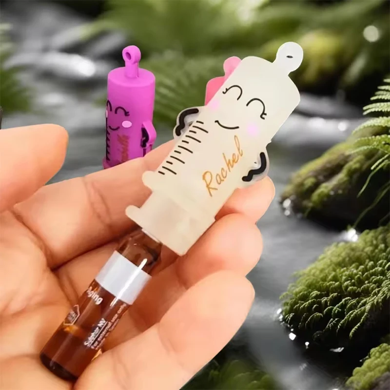 Ampoule Bottle Opener Keychain Syringe-Shaped Cutter Nurse Doctor Ampoule Bottle Opener Aid Medication Vial Breaker Tool
