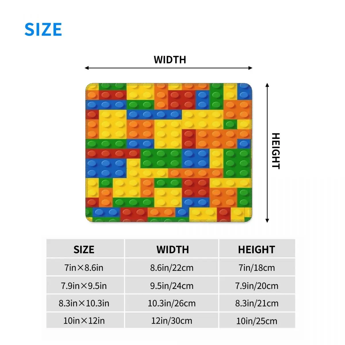 Hit The Bricks-alfombrilla para ratón, teclado de ordenador, alfombrilla para ratón, Gamer, PC, portátil, escritorio, accesorios de oficina, alfombrillas para mesa