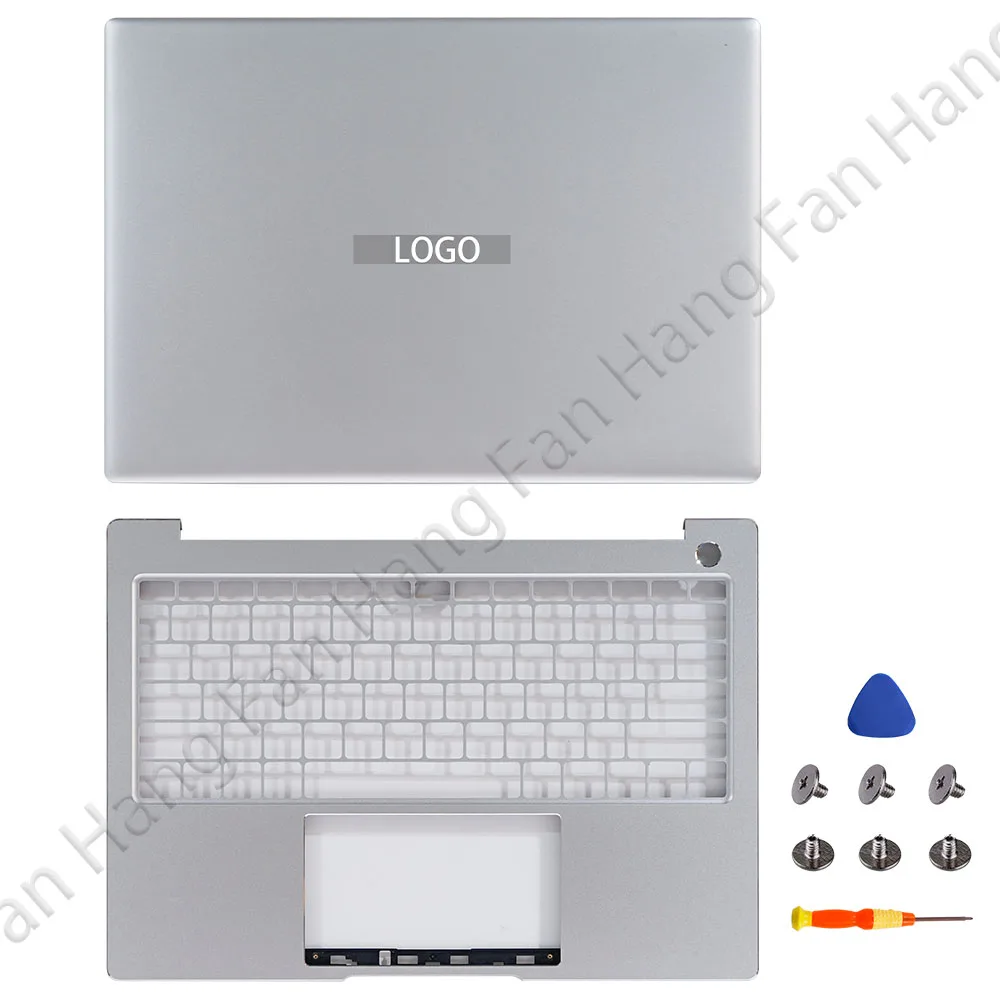 Imagem -05 - Laptop Case para Huawei Matebook 14 Série Klvl Klvl-wfe9 Klvl-wfh9 Tampa Traseira Lcd Tampa Traseira Superior Substituição do Palmrest Novo