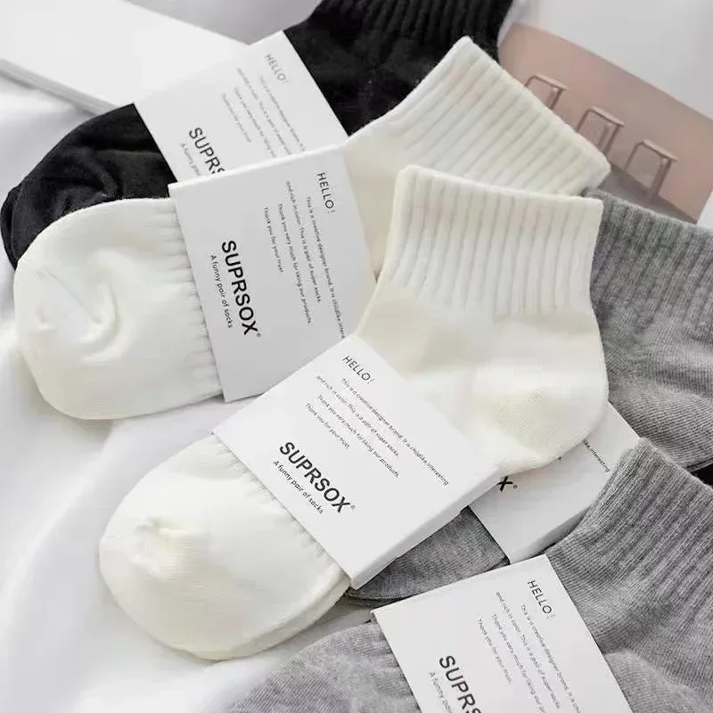 Chaussettes pour hommes et femmes, Solid Document