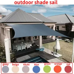 Impermeável Parasol Sombra Vela, Camping Canopy, Pano grande, Pendurado ao ar livre, Terraço Jardim