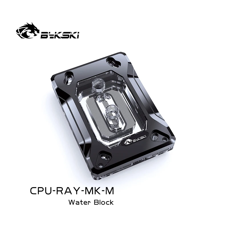 Bykski CPU Block Use for AMD Ryzen 3/5/7 ThreadRipper 1950X / X570 AM2/AM3/AM4/AM5/TR4 FM Water Cooling Radiator /RGB Light AURA