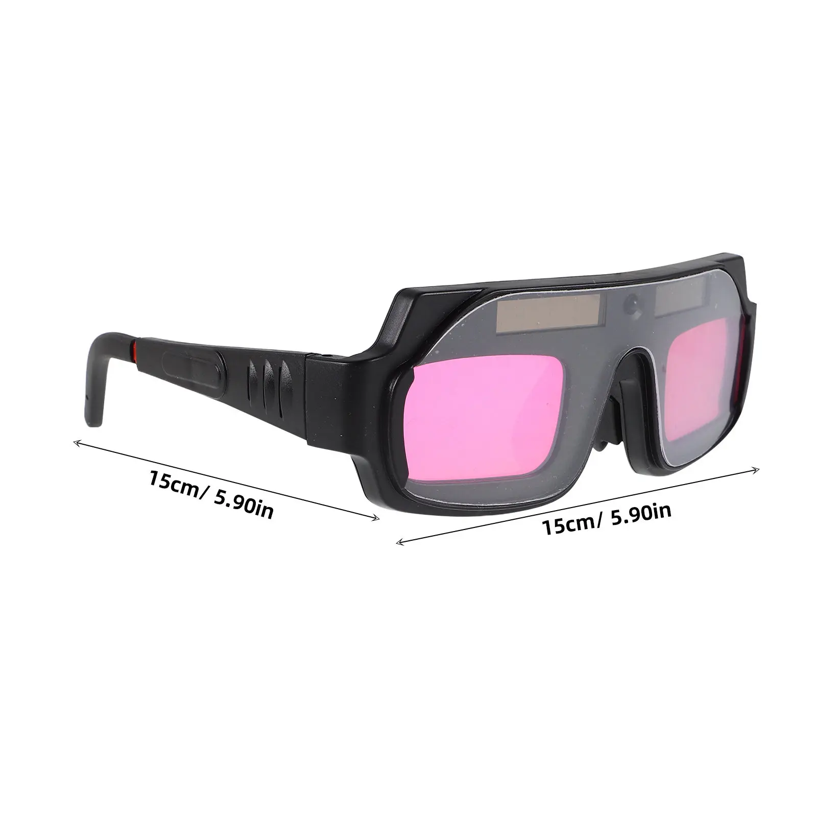 Auto Darkening Welding Glasses Lightweight High Definition Protective Goggles for Tig Mig Plasma Welding Safety Eyewear