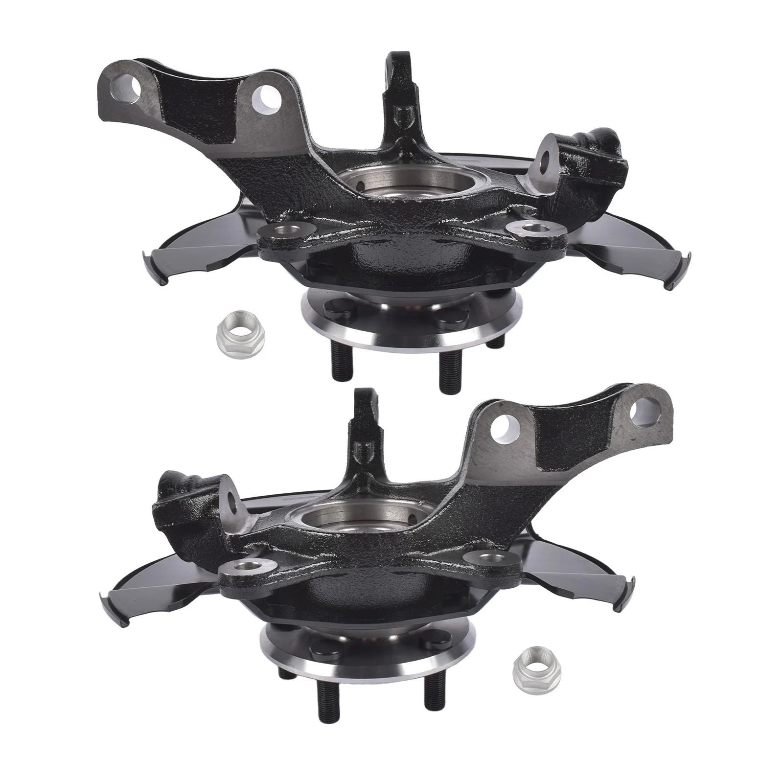 

Glossy Front Left & Right Steering Knuckle for Honda Ridgeline 2006-14 686-371 686-370