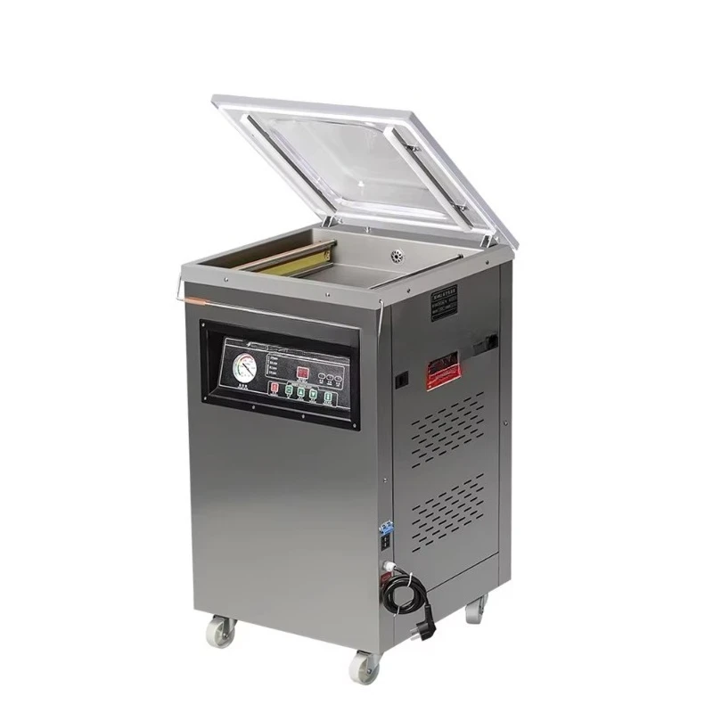

LT-DZ-400/2E Multifunctional Electric Single Chamber Vacuum Food Tray, Chicken and Rice Packaging Machine