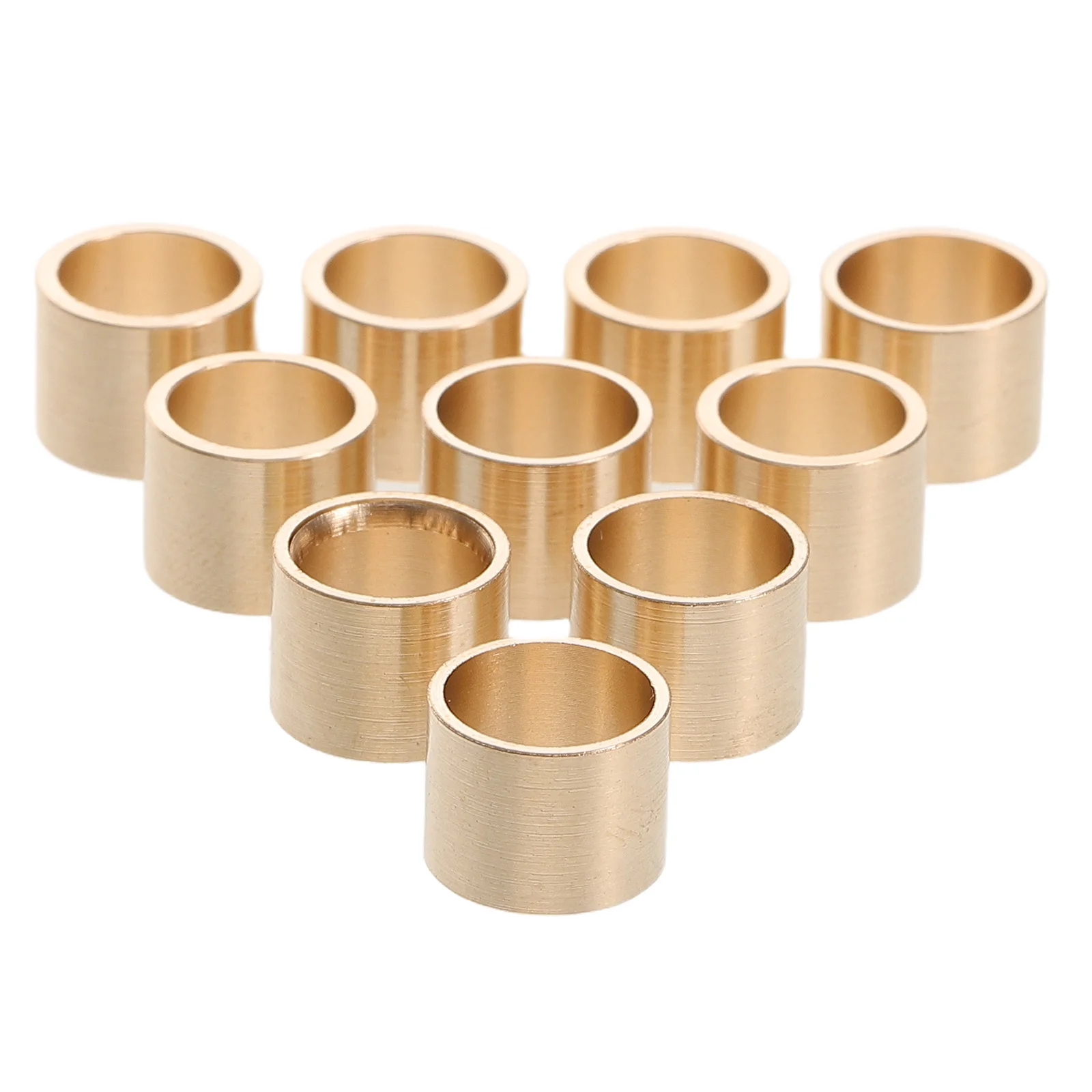 

10pcs Pool Ferrules Parts 10Mm Metal Replaceable Billiard Accessories Repair Kit Tip Maintenance Enhances Durability Stability