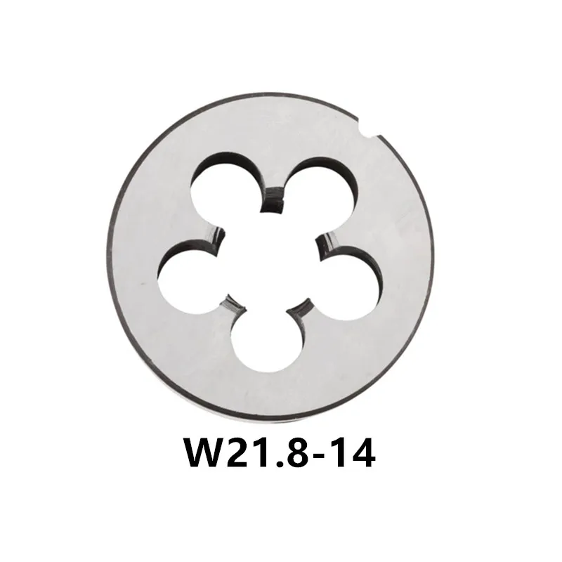 W21.8-14 RH And W21.8-14 LH HSS Round Adjustable Die Metric Standard Screw Threading Adjustable Round Split Dies