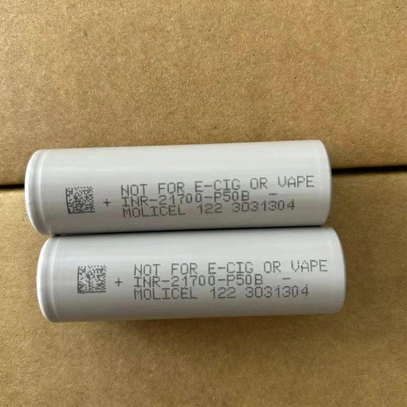 1-10pcs Original Molicel INR21700-P50B 5000mAh 50A 3.5V Rechargable Battery P50B 21700 Li-ion Batteries For Electric Planes Tool