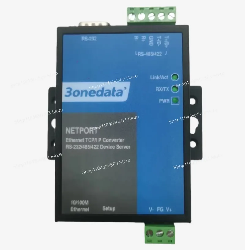 

3onedata NP301 Последовательный сервер 485-в-Ethernet, обновление до NP311
