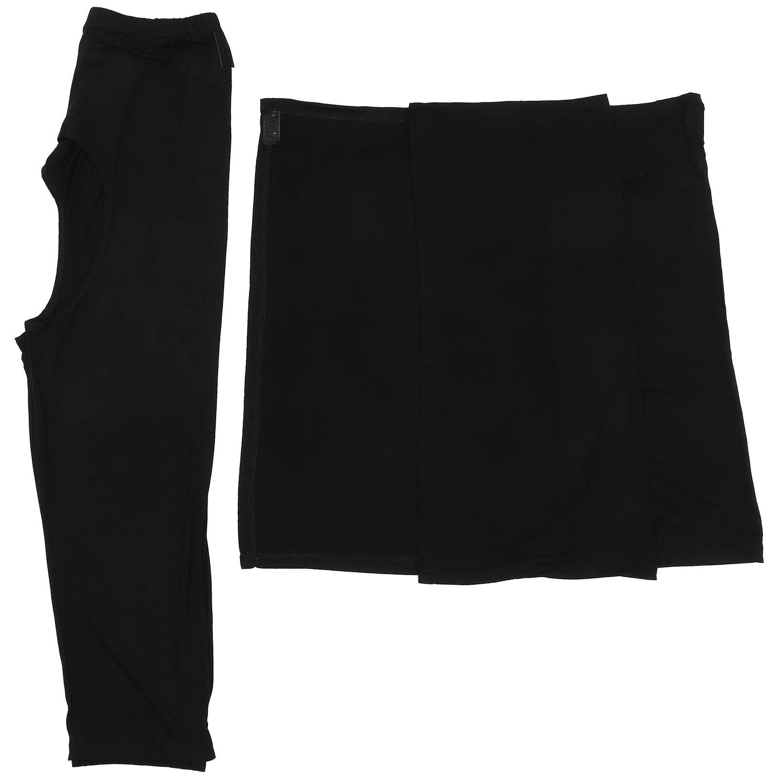 1 قطعة سروال التمريض الكبار حفاضات سوداء قابلة لإعادة الاستخدام قسط القطن تنفس قابل للغسل حماية سلس البول قابل للتعديل صالح #5