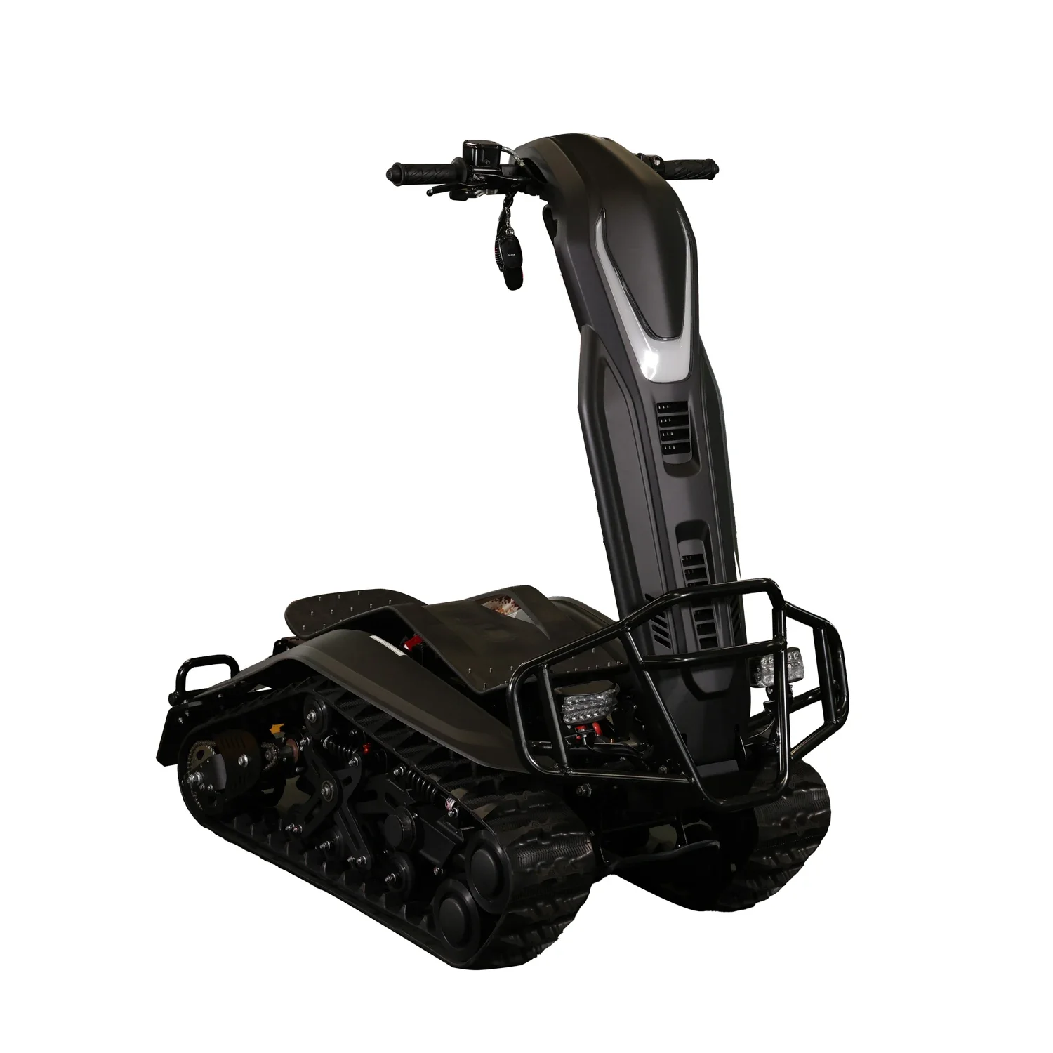 Extreme Terrain Electric Dual Track Snow and Dirt Bike