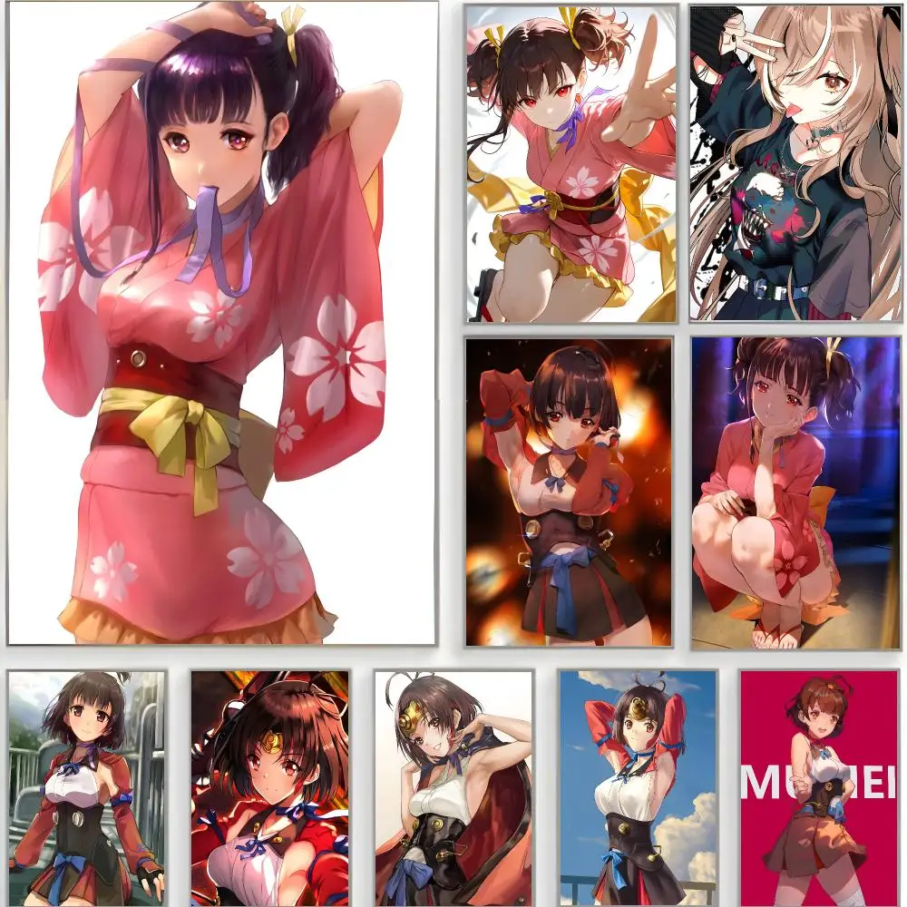steampunk anime Kabaneri of the Iron Fortress Poster Classic Wall Art  Home Decor  Peel and Stick Unframed