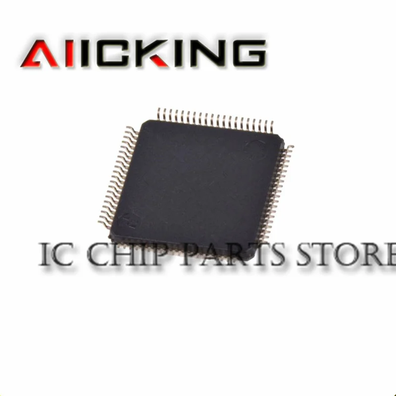 2 2 buah, LQFP-80MCU 32Bit C28x RISC 128KB Flash 1.8V/3.3V 80Pin LQFP Tray, Chip IC asli, dalam stok