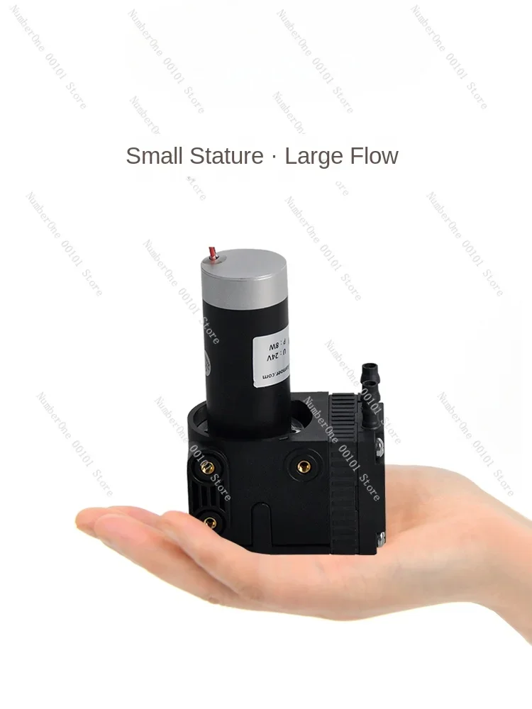 Pompa vakum Pompa tekanan negatif kecil 12v diafragma Udara KVP15 Aliran udara besar Pembilasan