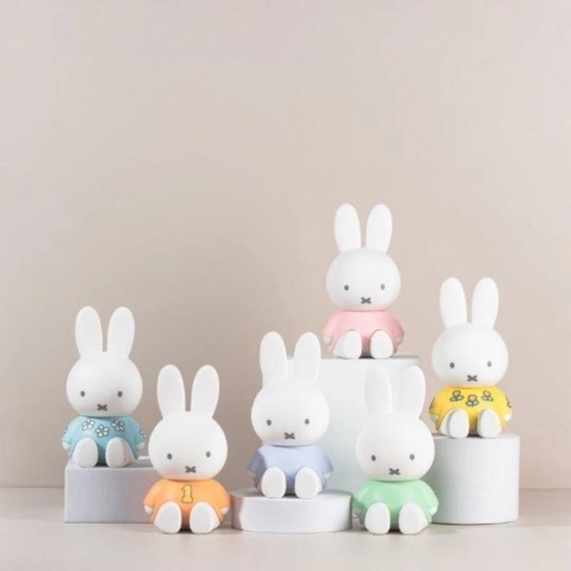 미피 토끼 스트레치 폰 스탠드 시리즈 랜덤박스, 귀여운 피규어, 그리고 주변기기 선물 장식품