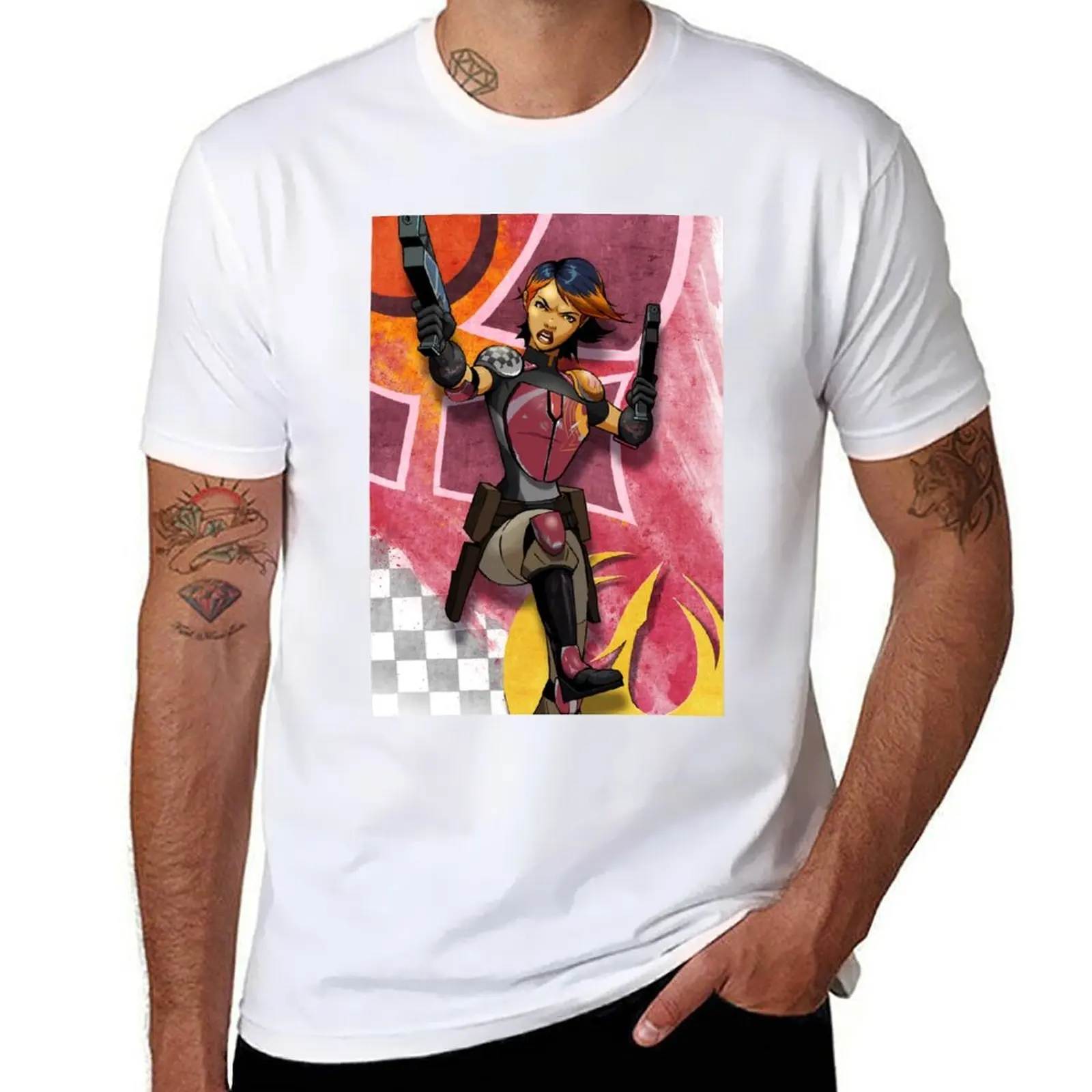 

Sabine Wren T-Shirt t shirt men 100% cotton luxury brand man graphic t shirt T-Shirt