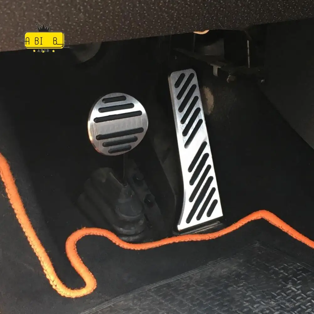 

ABIB -Gas Accelerator Pedal And Break Pedal Cover Pad Non-Slip For Mercedes Benz Smart Fortwo 451 2007-2014