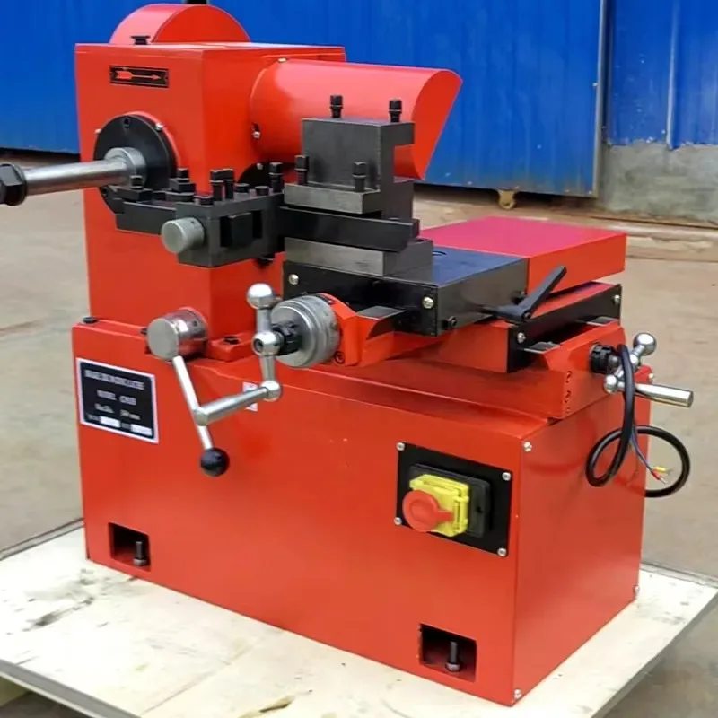 Hot Sale Karjoys C9335 Multifunctional Light Manual Metal Brake Disc Drum Lathe Machine for Cars Max 350mm Gear Type 1