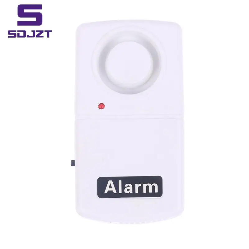 Porta e janela Vibração Choque Glass Break Alarme, Sirene LED Indicador, Home Anti-Theft Sensor, 120db