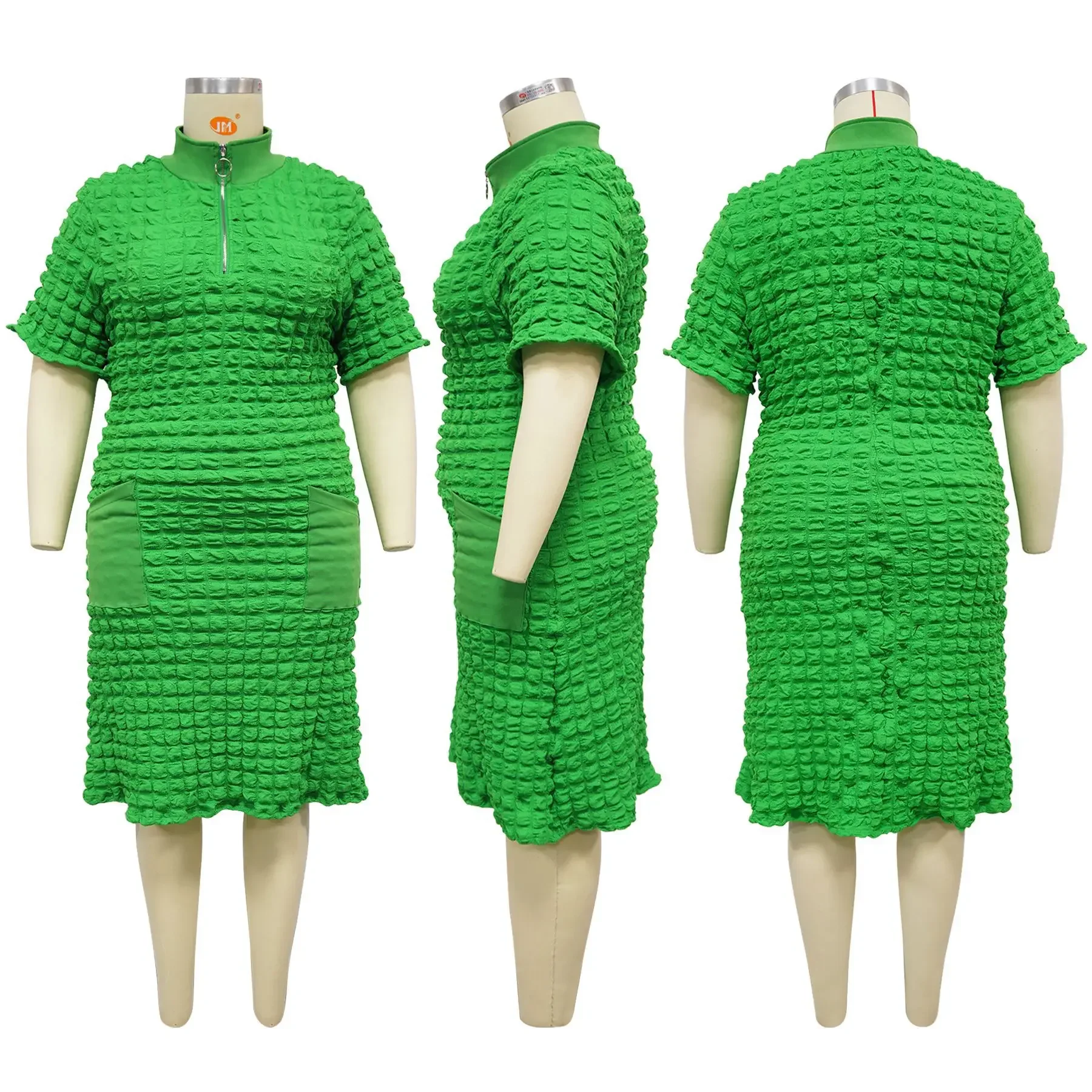 

African Dresses For Women Elegant Polyester 2025 New Plus Size Abayas Dashiki Robe Kaftan Midi Dress Turkish Africa Oversized