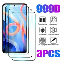 3PCS Protection Glass For Xiaomi Redmi 10X 10C 12C Tempered Screen Protector Redmi Note 10 11 12 Pro Plus 11T 10T 10S 5G Glass