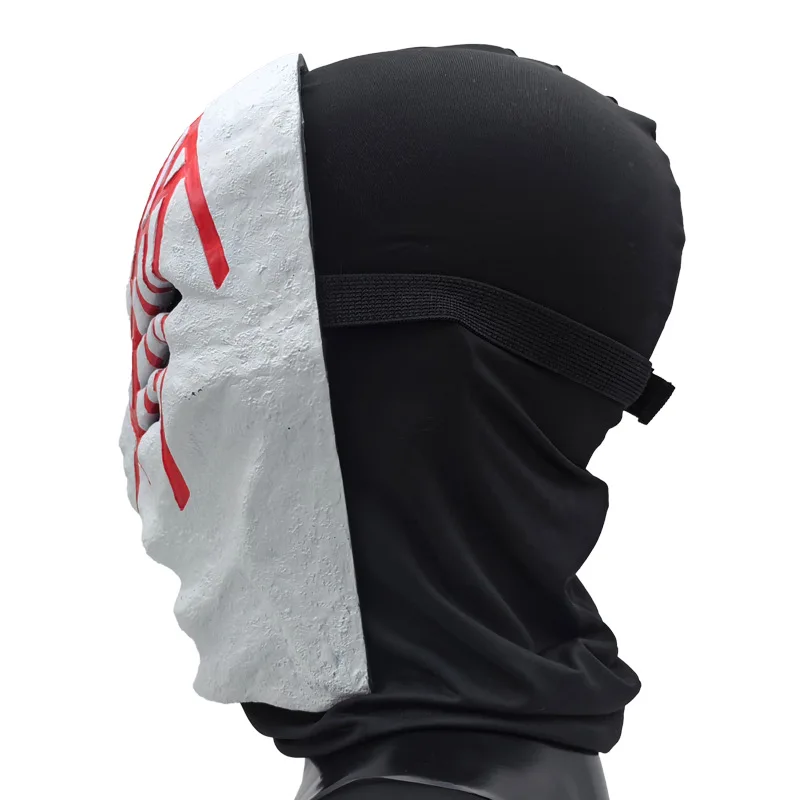 Maska Rockowa Maska z Żywicy Kostium Cosplay Maska Steampunkowa Akcesoria Ghoul dla Kobiet i Mężczyzn Rekwizyty na Imprezę DIY Cosplay Maska Maskaradowa