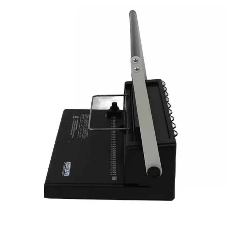 

Double Coil Binding Machine 34 Hole Square 4*4mm A4 Paper Binder Puncher Machine for Brochures Documents Menus Loose-leaf Book