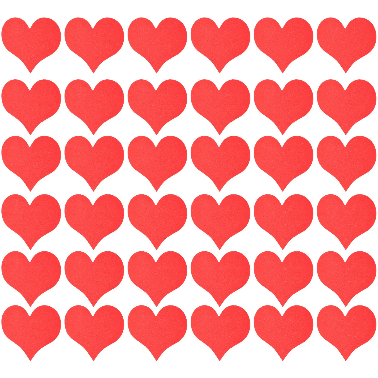 

100Pcs Heart Shape Paper Cards Blank Valentine Greeting Cards Party Decoration Gift Card Heart Card Valentine Decorations