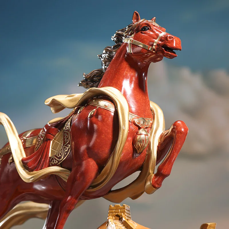 Successful copper ornament